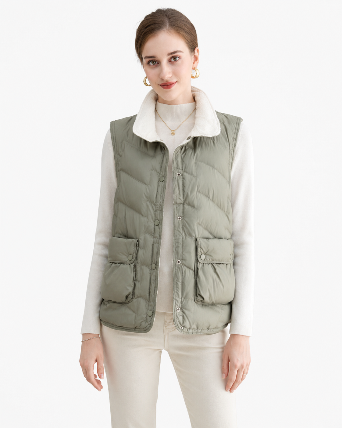 Women's Black Lightweight Puffer Jacket – Wholesale