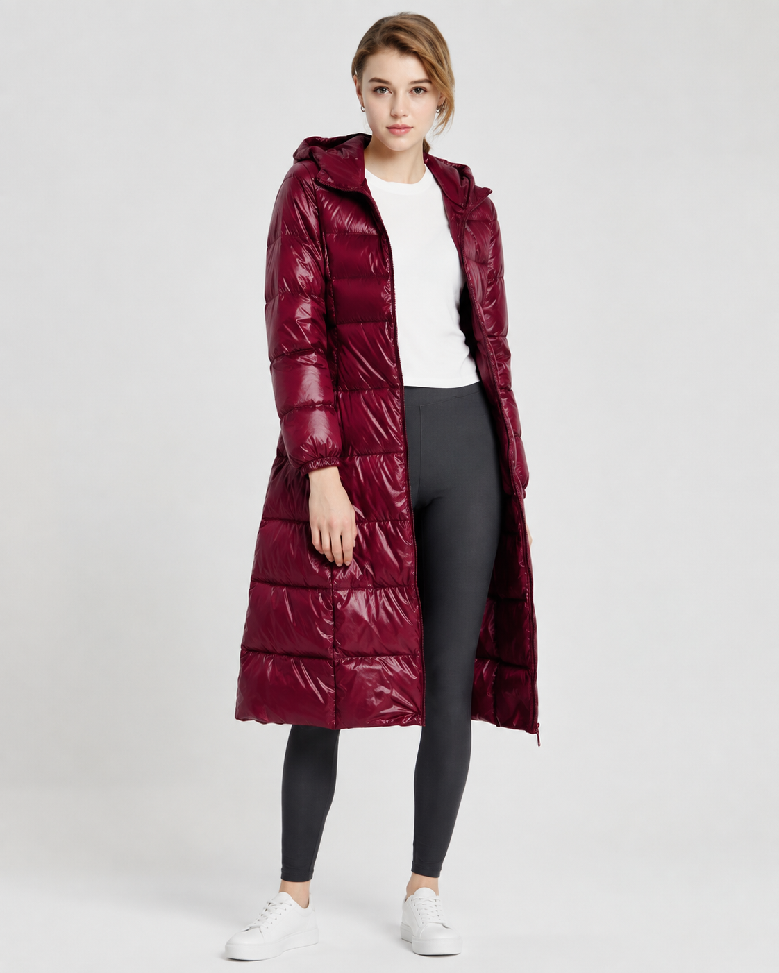 Women's long puffer coat for wholesale winter outerwear – image 1