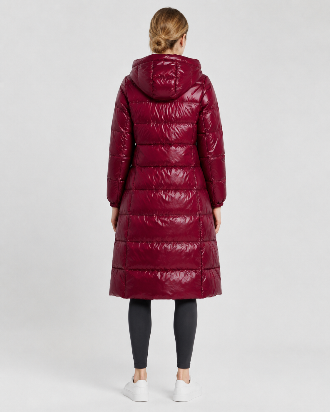 Women's long puffer coat for wholesale winter outerwear – image 3