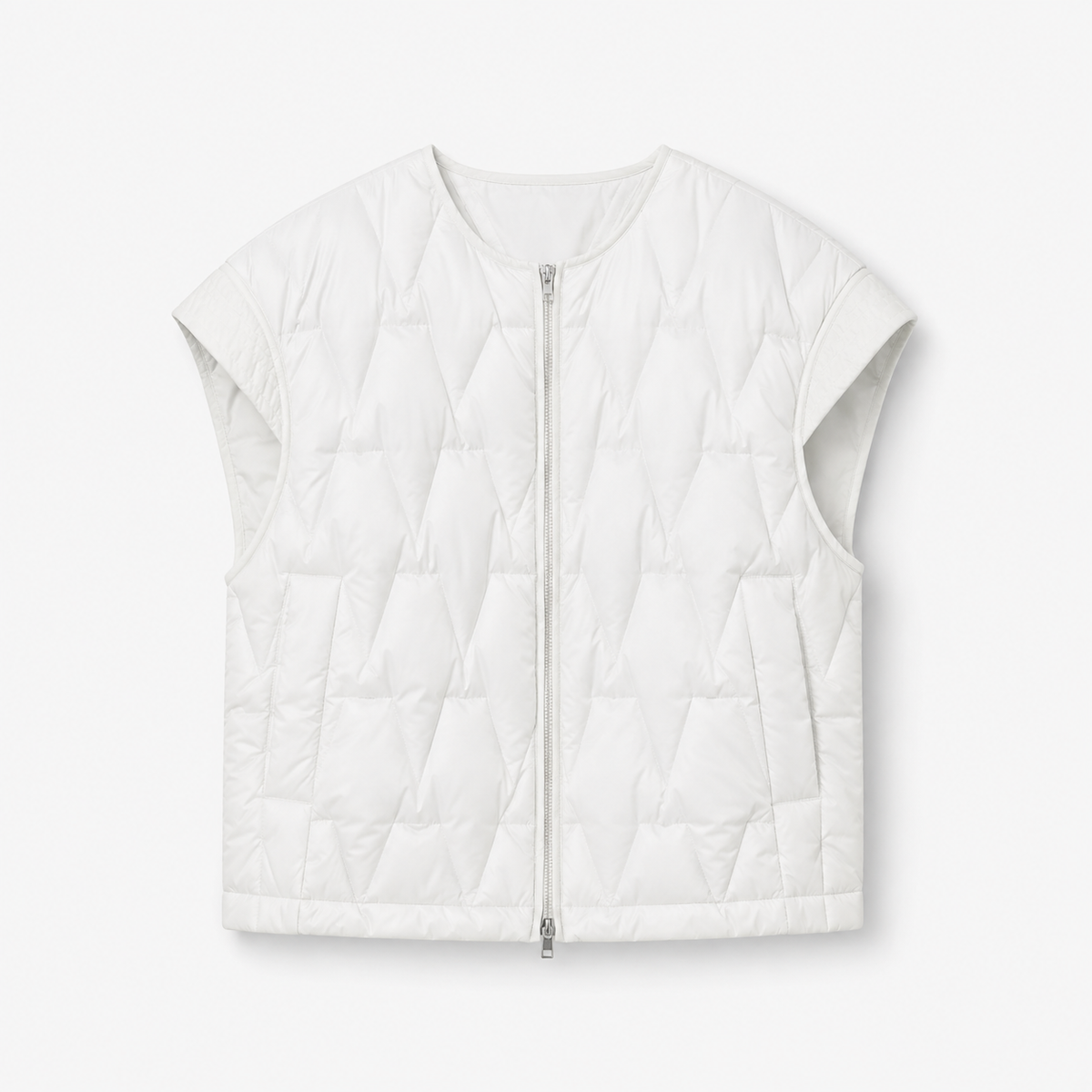 Women's Dark Brown Layered Quilted Jacket – Wholesale