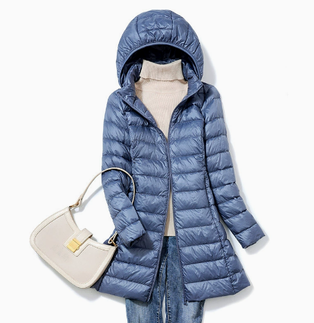 Women's Hooded Mid-Length Puffer Jacket | US Ready Stock Wholesale