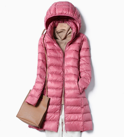 Women's Hooded Mid-Length Puffer Jacket | US Ready Stock Wholesale