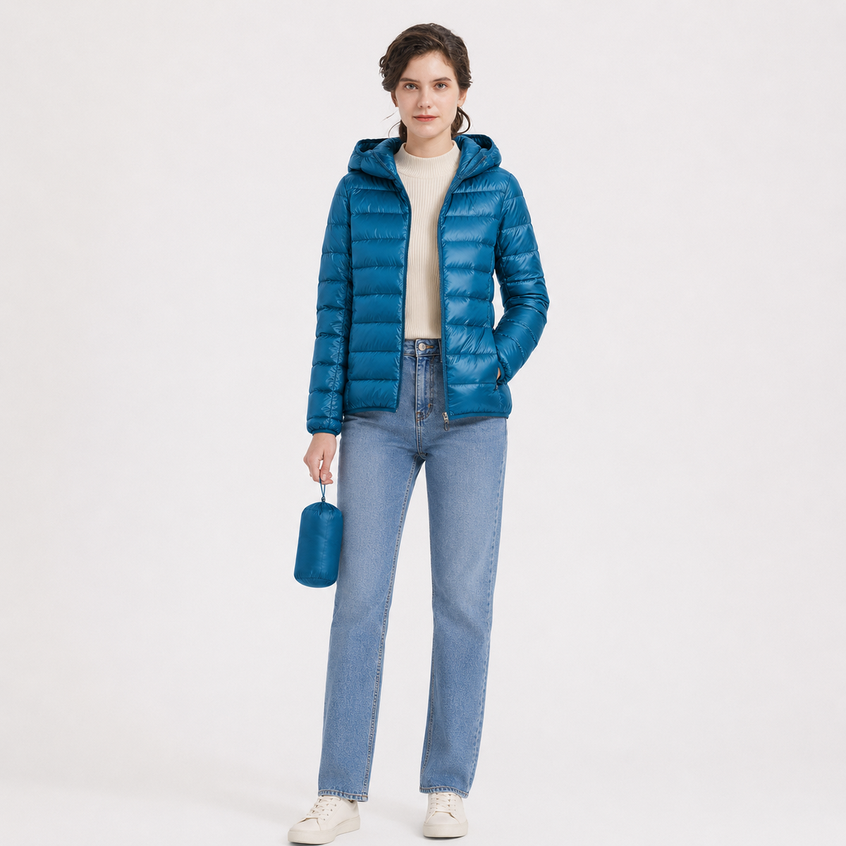 Women's Hooded Mid-Length Puffer Jacket | US Ready Stock Wholesale