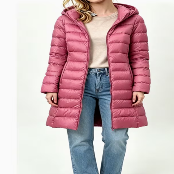 Women's Hooded Mid-Length Puffer Jacket | US Ready Stock Wholesale