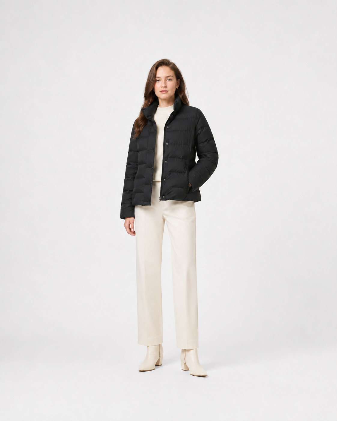 Women's Quilted Hooded Puffer Jacket – Wholesale